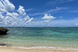 ８月　夏の海<